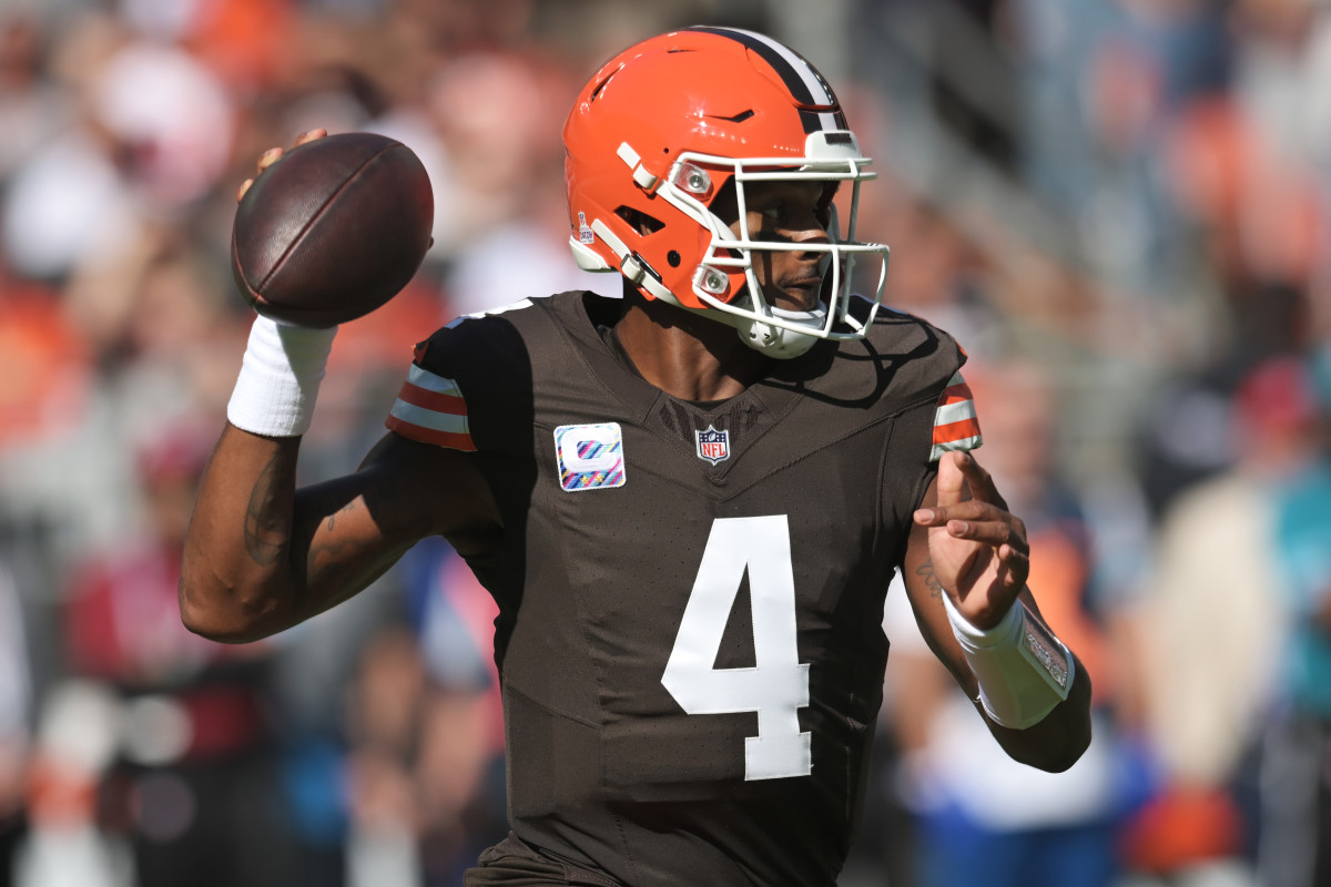 Cleveland Browns quarterback Deshaun Watson.