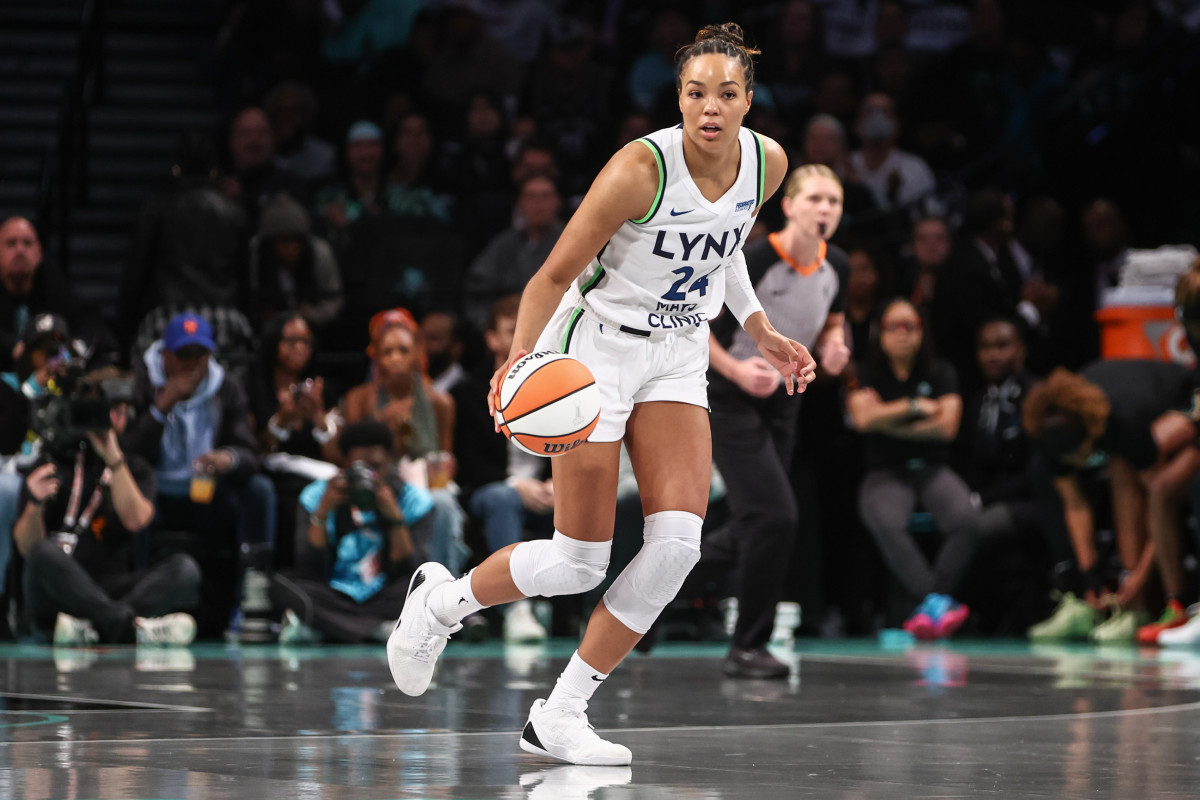  Minnesota Lynx forward Napheesa Collier (24).