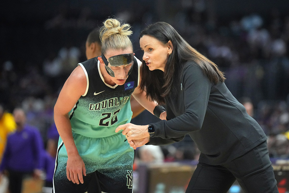 Cameras Catch Liberty Head Coach Encouraging Players to Use