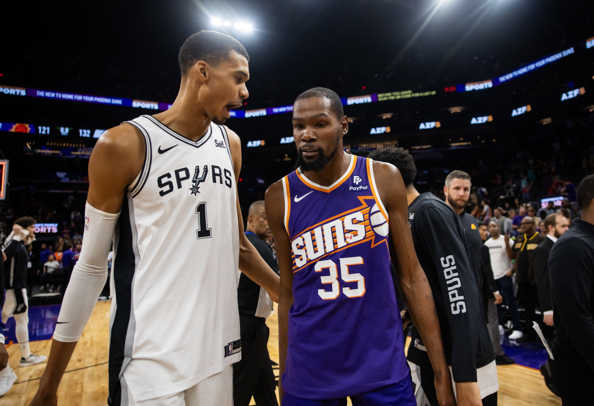 Victor Wembanyama Turns Heads With Kevin Durant Message on Saturday