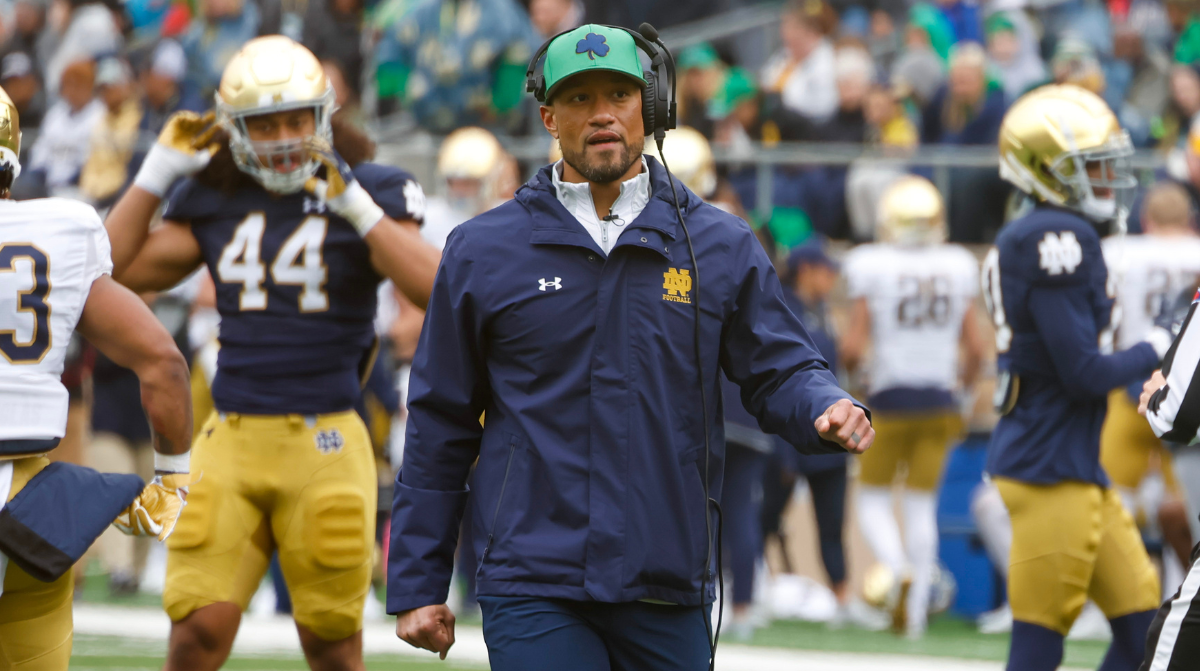 Notre Dame Notebook Marcus Freeman Talks Portal, Quarterbacks