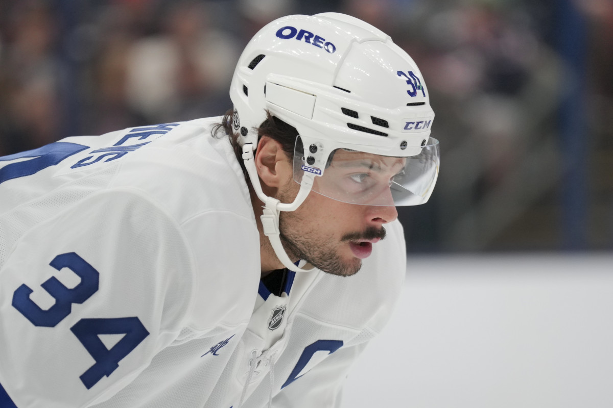 Maple Leafs Announce Auston Matthews' Injury Status vs. Jets Athlon