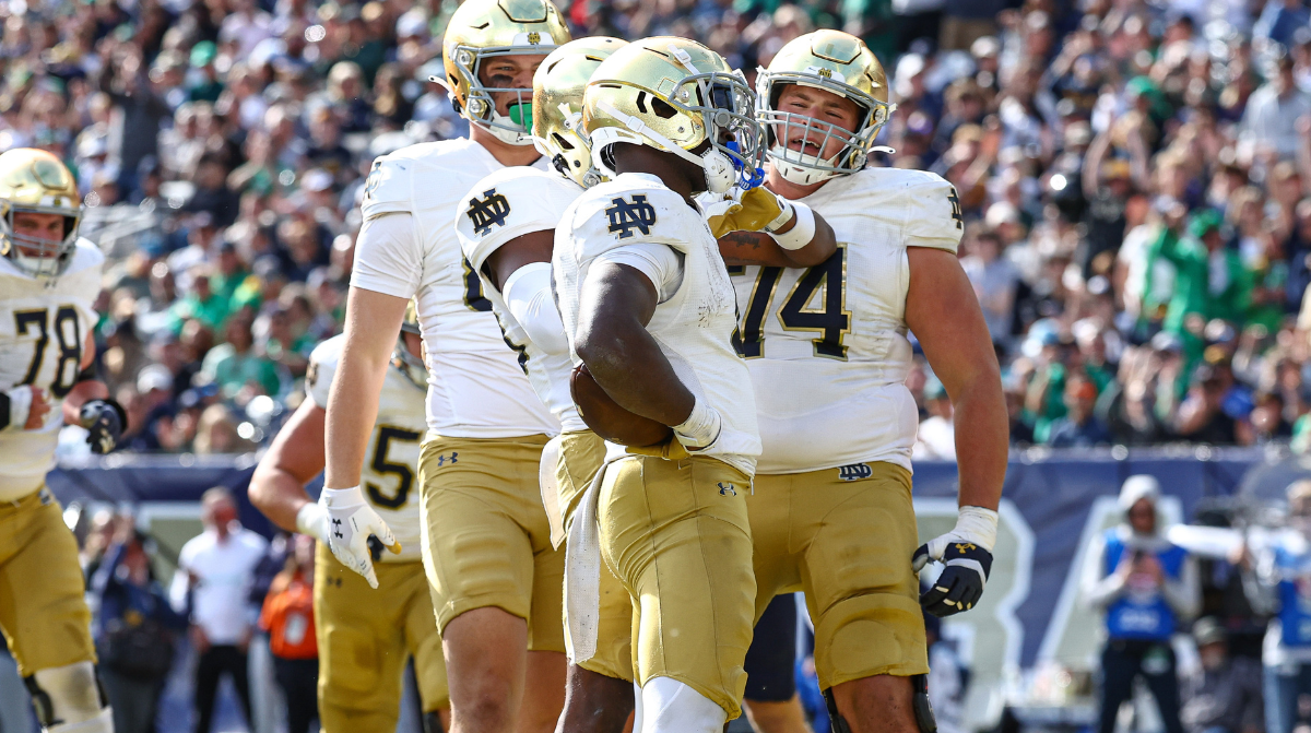 Notre Dame PostGame Show Irish Dominate Navy In All Phases Athlon