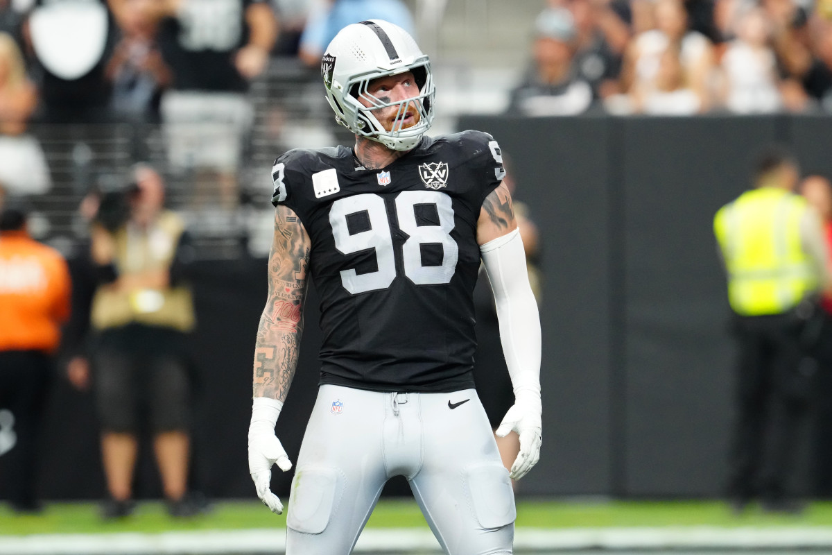 Raiders Suffer Unfortunate Maxx Crosby News on Saturday - Athlon Sports