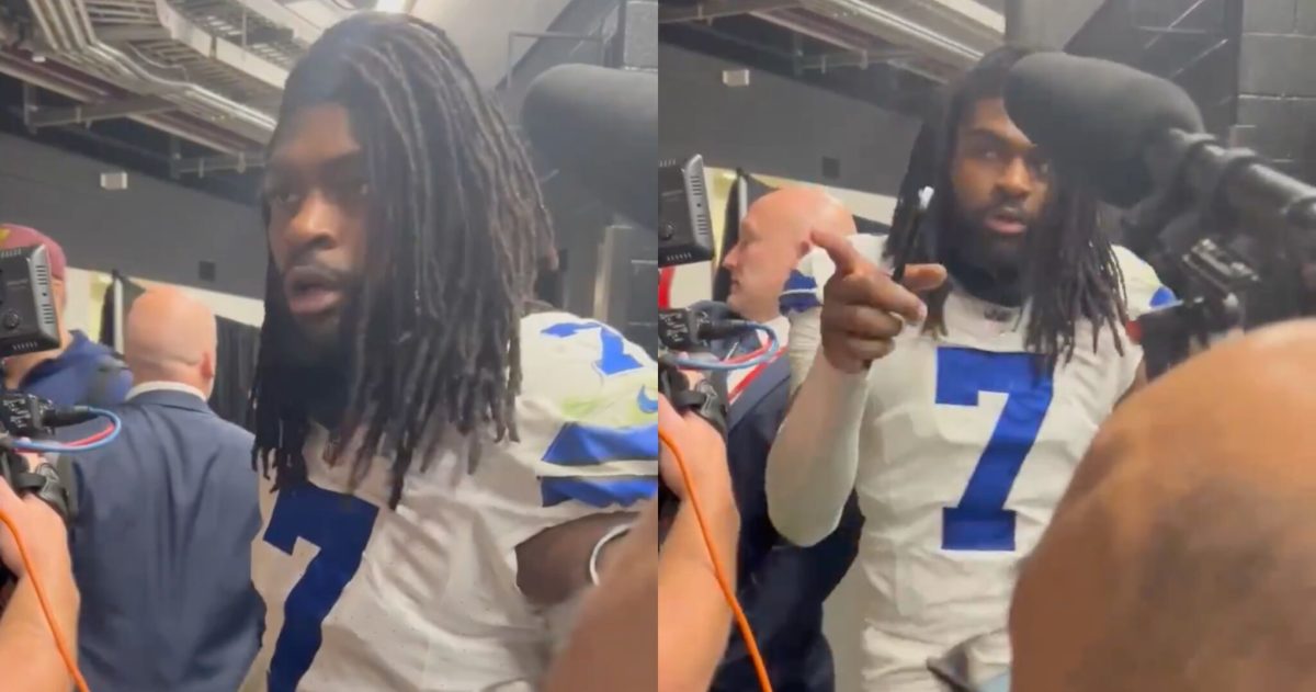 Dallas Cowboys' Trevon Diggs NSFW Argument With Reporter Video Going Viral  After 49ers Loss - Athlon Sports