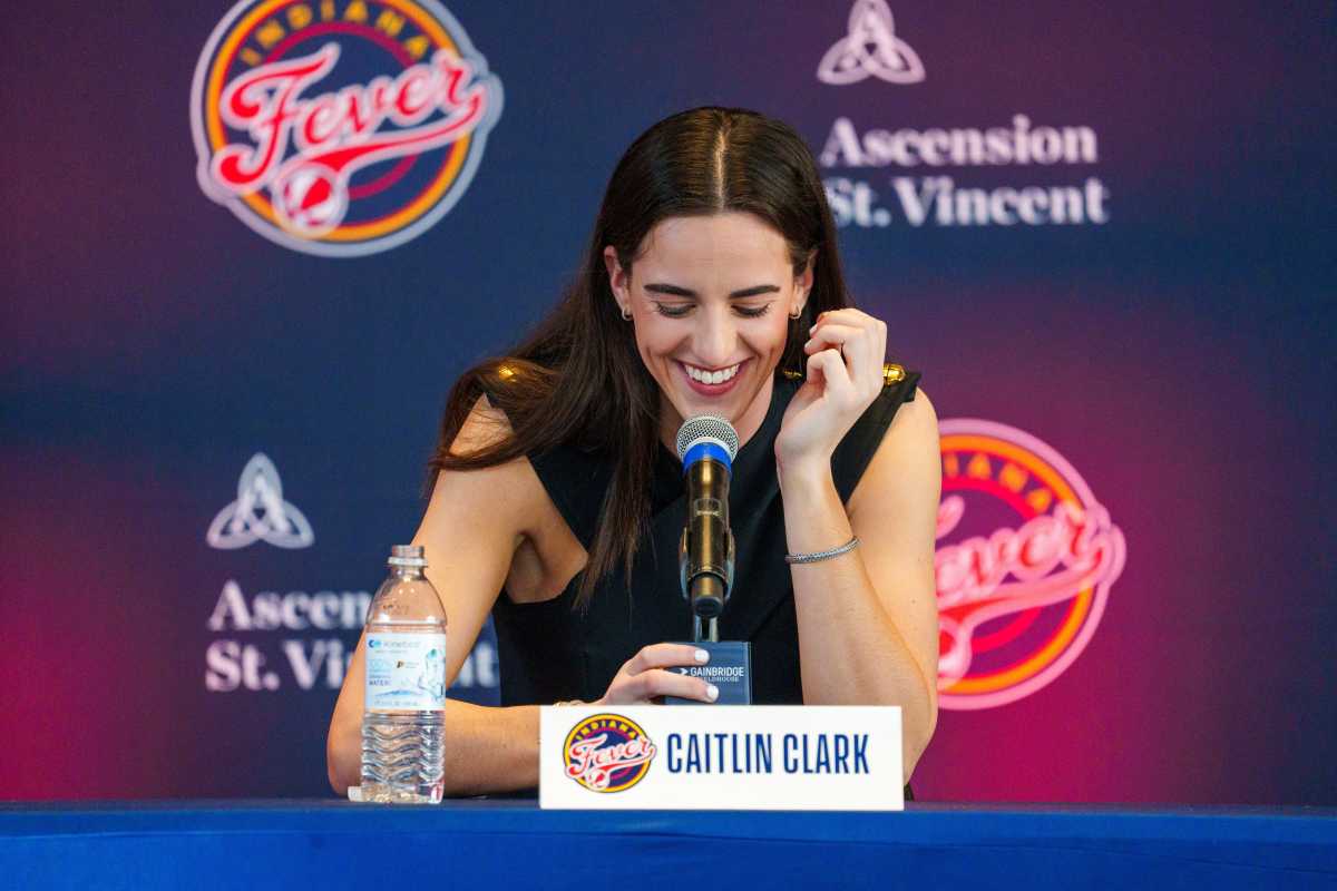 Indiana Fever guard Caitlin Clark.