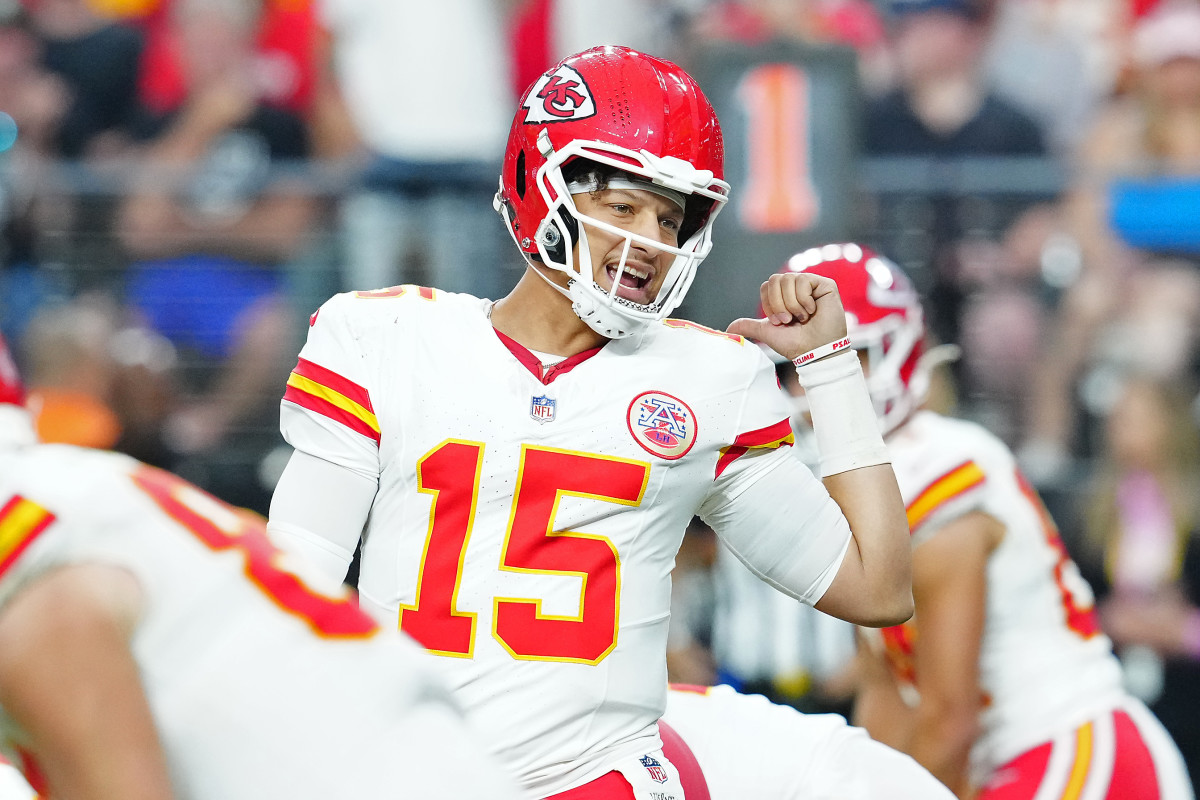 Kansas City Chiefs quarterback Patrick Mahomes