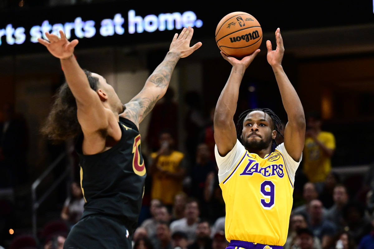 Bronny James G League Move Features Interesting Lakers Twist Athlon Bronny James G League Move Features Interesting Lakers Twist Athlon