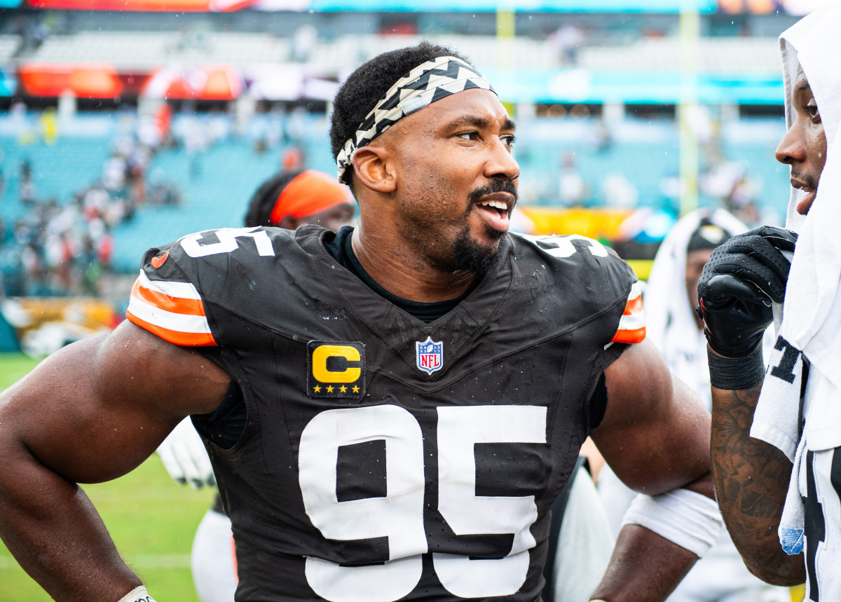 Browns Make Firm Decision on Myles Garrett Trade After Announcement -  Athlon Sports