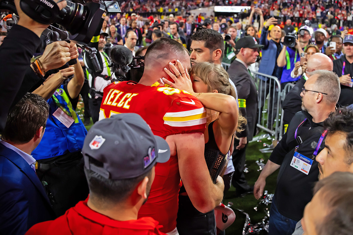 Travis Kelce and Taylor Swift