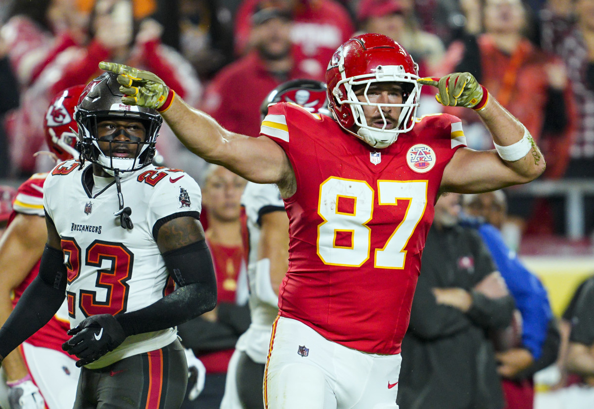 Kansas City Chiefs tight end Travis Kelce