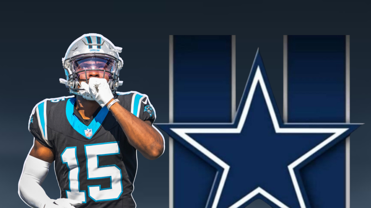 Panthers #15 And Cowboys Logo By Tony Fisher