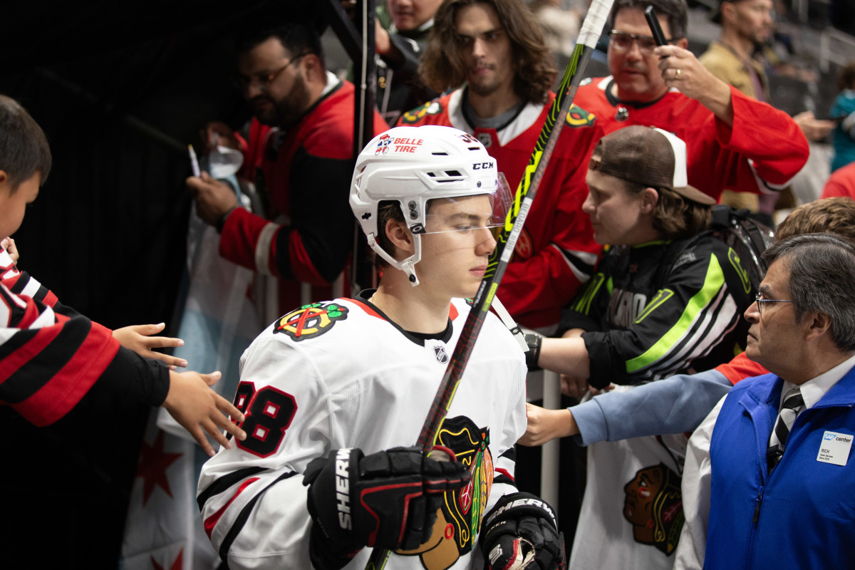 Blackhawks' Connor Bedard Reveals Least Favorite Part of NHL Life - Athlon  Sports