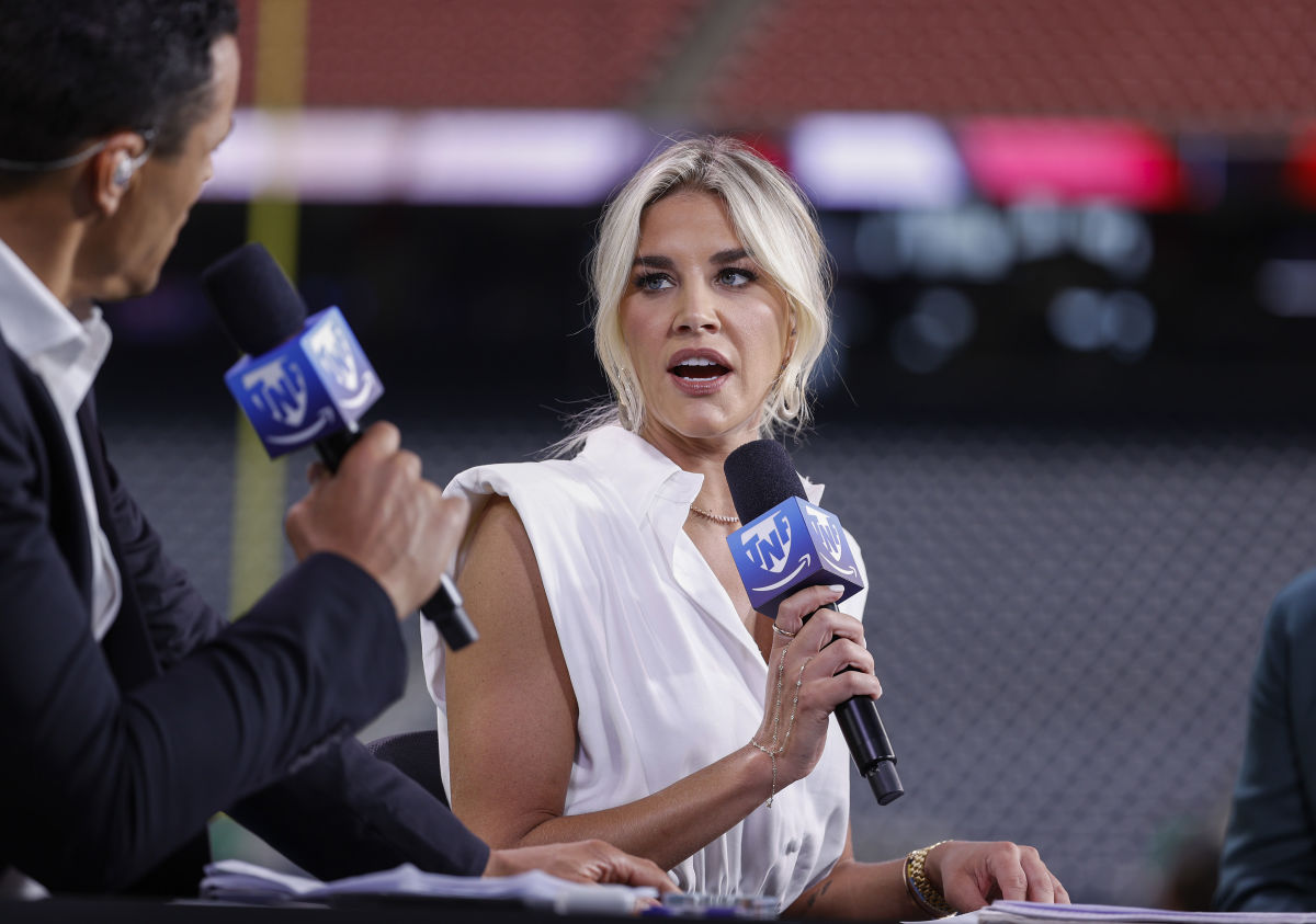 Charissa Thompson Turns Heads With 'Thursday Night Football' Outfit - Athlon Sports