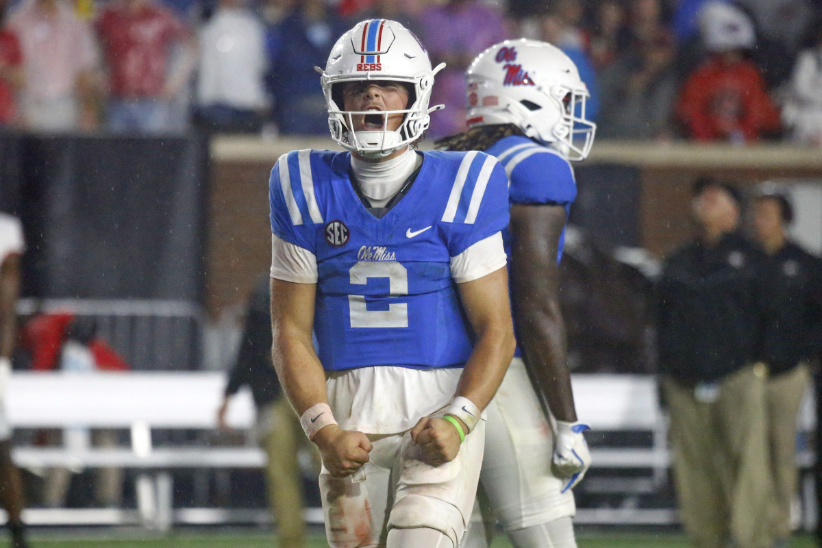 College Football Star Jaxson Dart Makes History in Egg Bowl on Friday