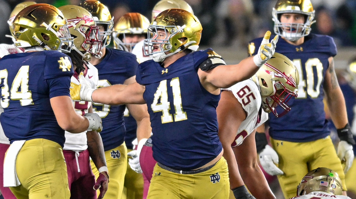 Notre Dame Defensive Line Shows Dominant Moments vs Florida State