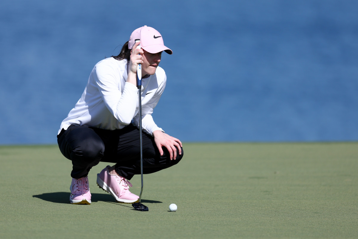 Caitlin Clark Makes Her Opinion of Nelly Korda Extremely Clear After Pro-Am  - Athlon Sports