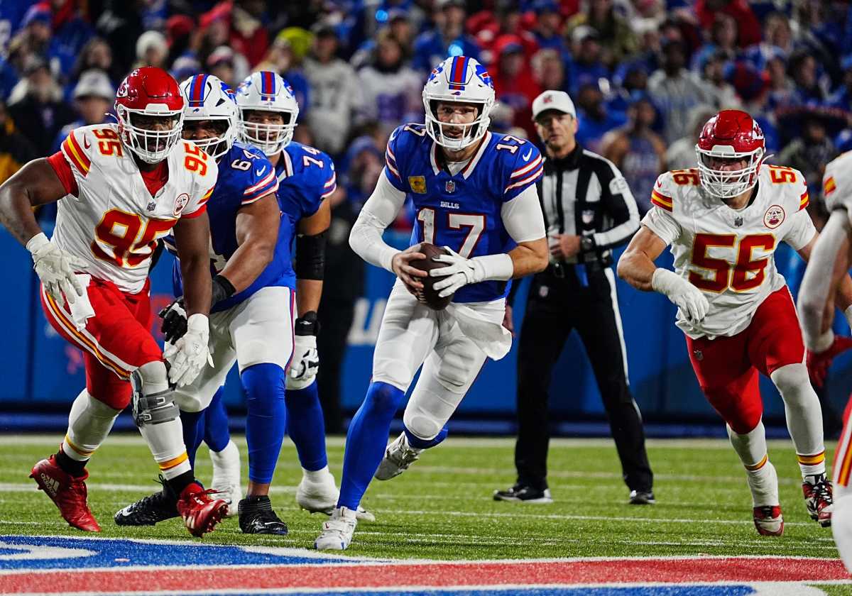 Bills Tight End Had Hilarious Reaction To Josh Allen's Clutch TD Run Vs ...