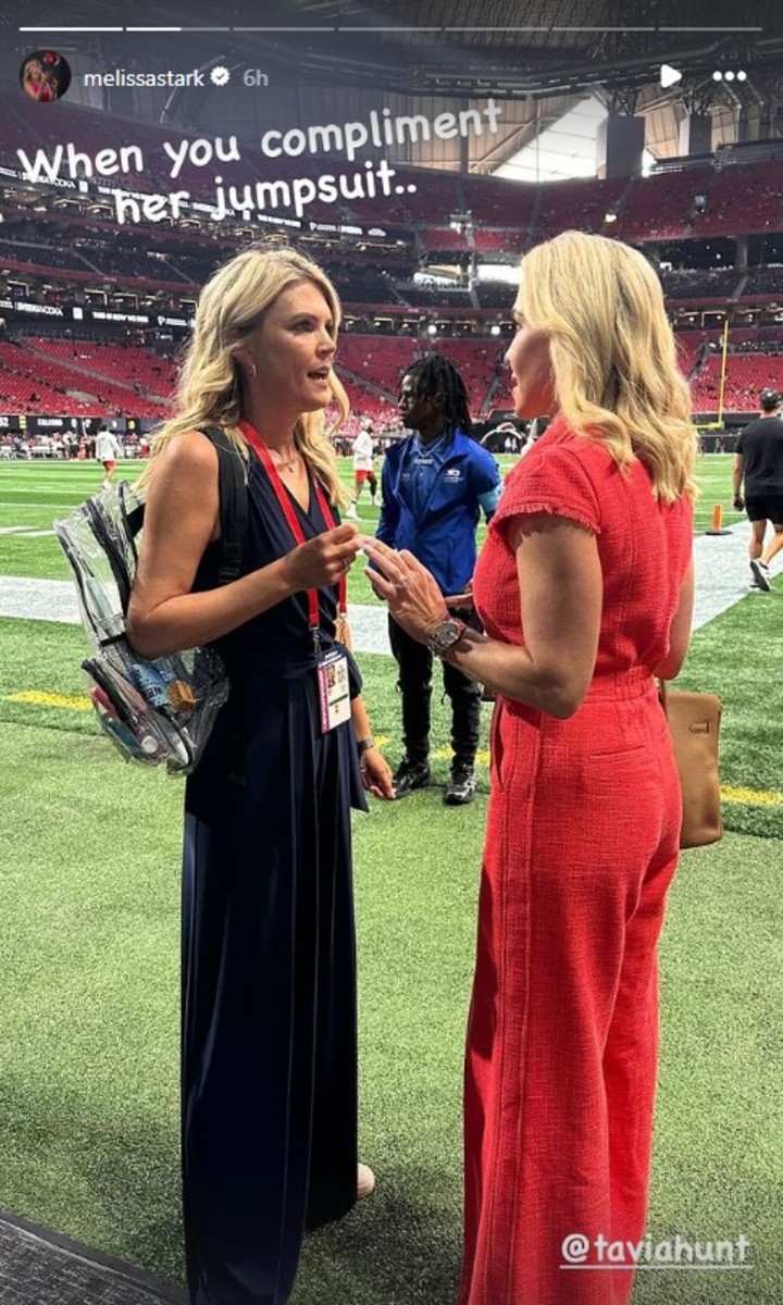 NFL Reporter Melissa Stark Flexes Outfit Courtesy of Chiefs Ownership ...