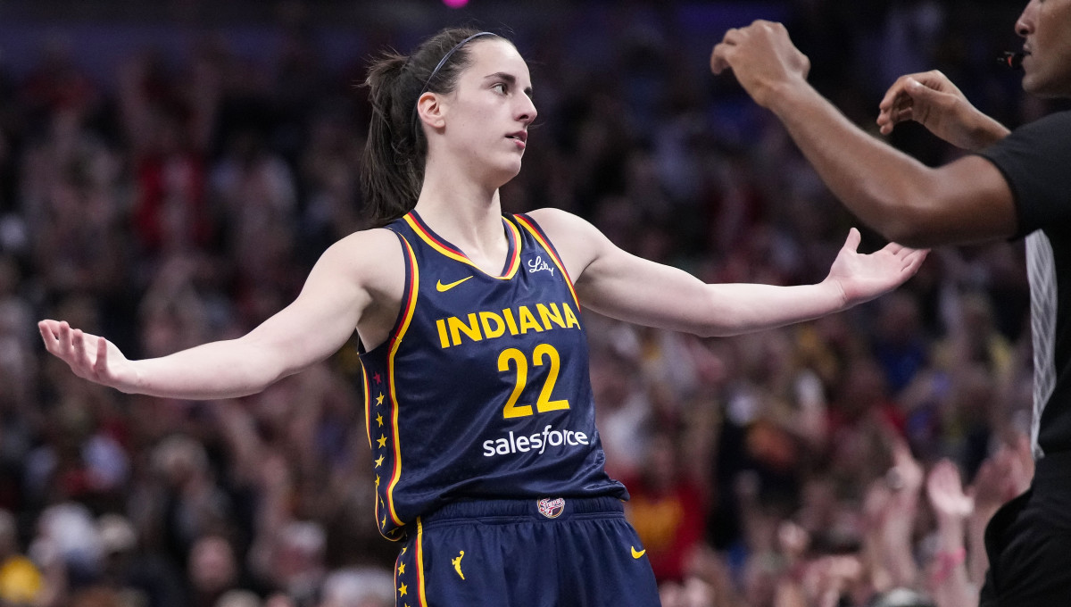 Indiana Fever guard Caitlin Clark.