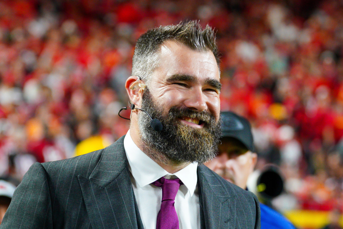 Former NFL player and ESPN commentator Jason Kelce.