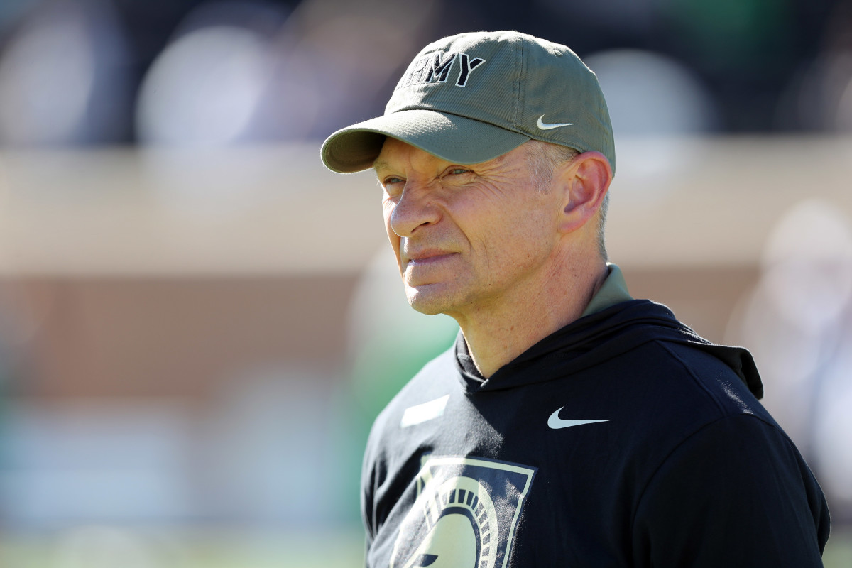 Jeff Monken knows what’s at stake against Notre Dame tonight - Athlon ...