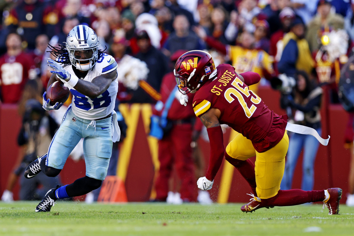 Cowboys WR CeeDee Lamb Makes NFL History Against Commanders - Athlon Sports