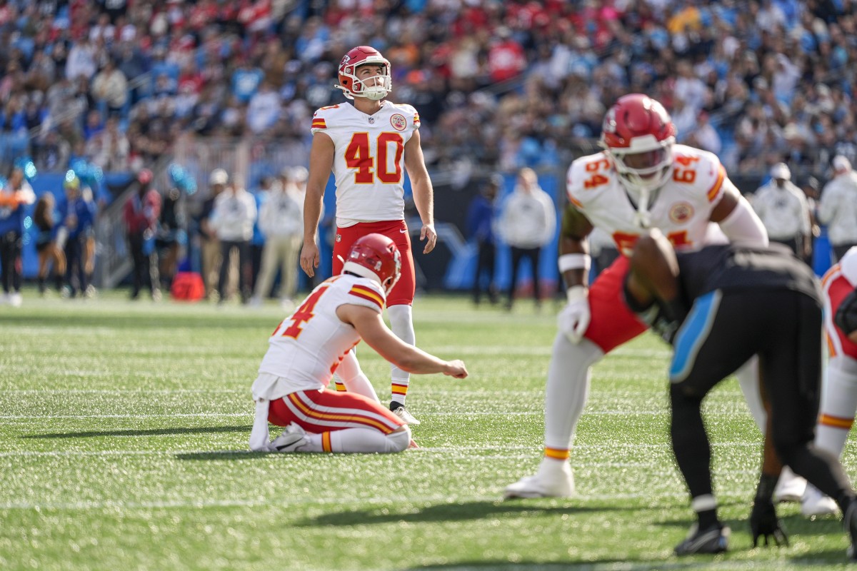 Kansas City Chiefs Kicker Spencer Shrader Reacts to Game-Winner