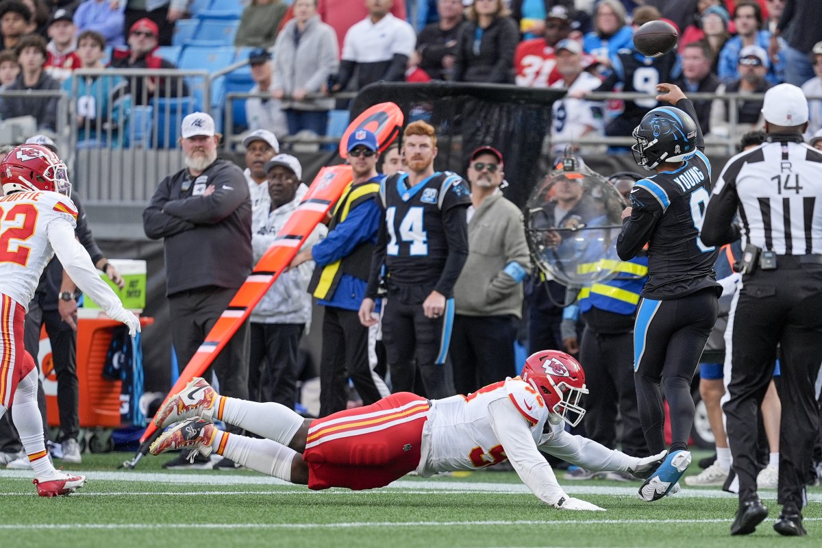 Kansas City Chiefs defensive tackle Tershawn Wharton (98).