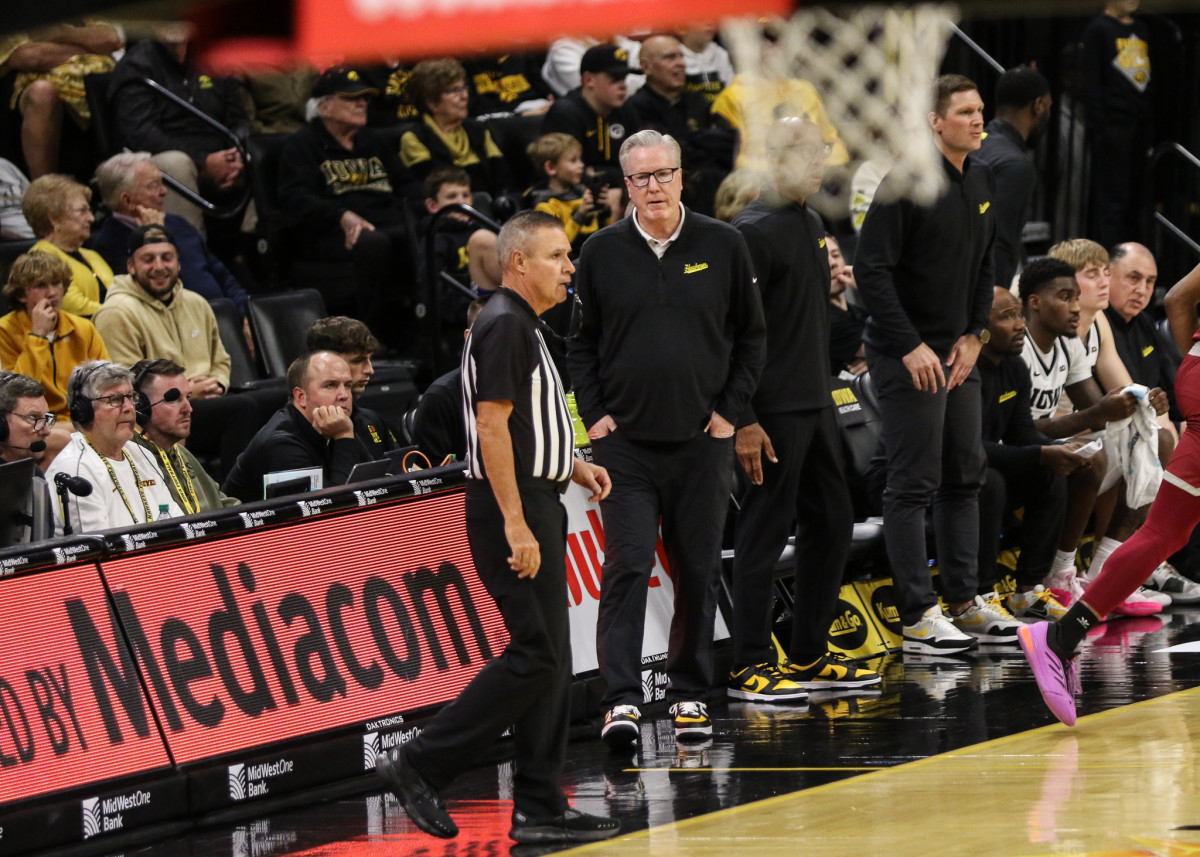 Iowa coach Fran McCaffery (Photo: Rob Howe/HawkeyeNation.com)