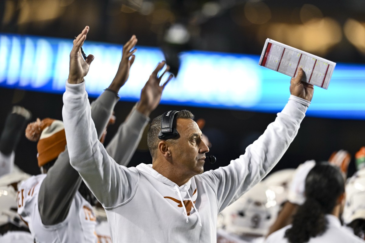 Steve Sarkisian Had One Word to Describe Texas' Defense in the Win Over Texas A&M - Athlon Sports