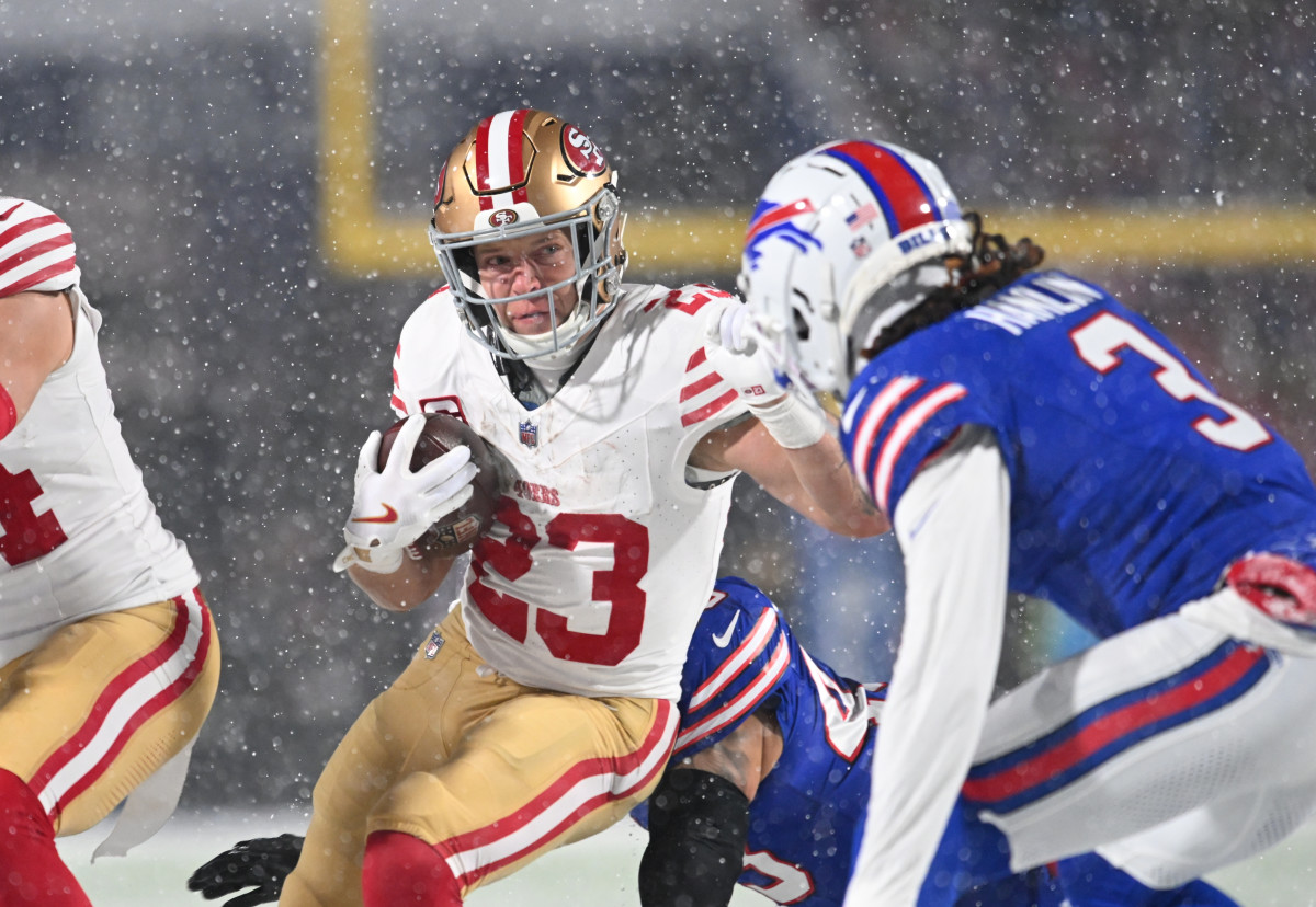 Kyle Shanahan Offers Six-Word Update on Christian McCaffrey's Injury -  Athlon Sports