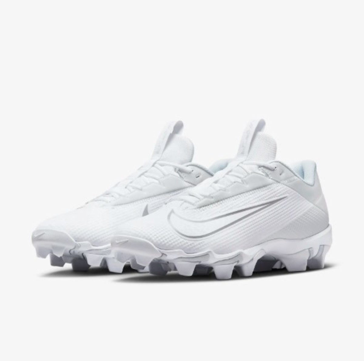 Silver nike football cleats online