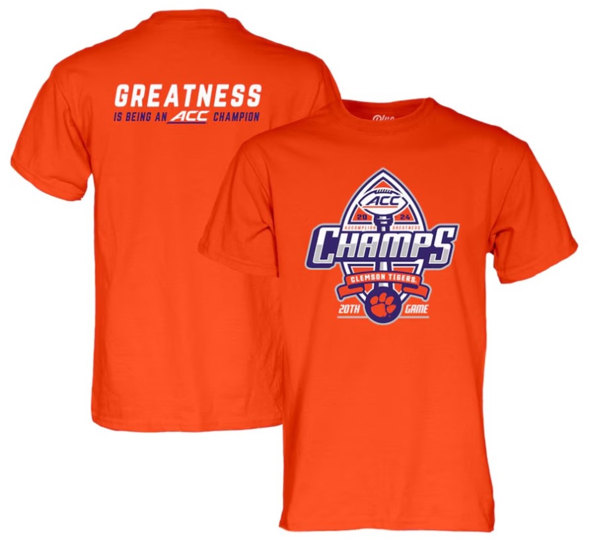 Clemson Tigers ACC Champions Shirts Hats Are on Sale Here Athlon Sports