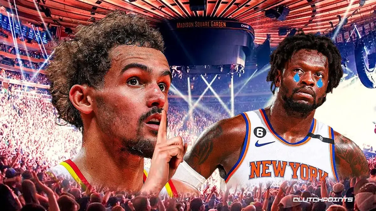 How New York Knicks Created Trae Young Villainy - Athlon Sports