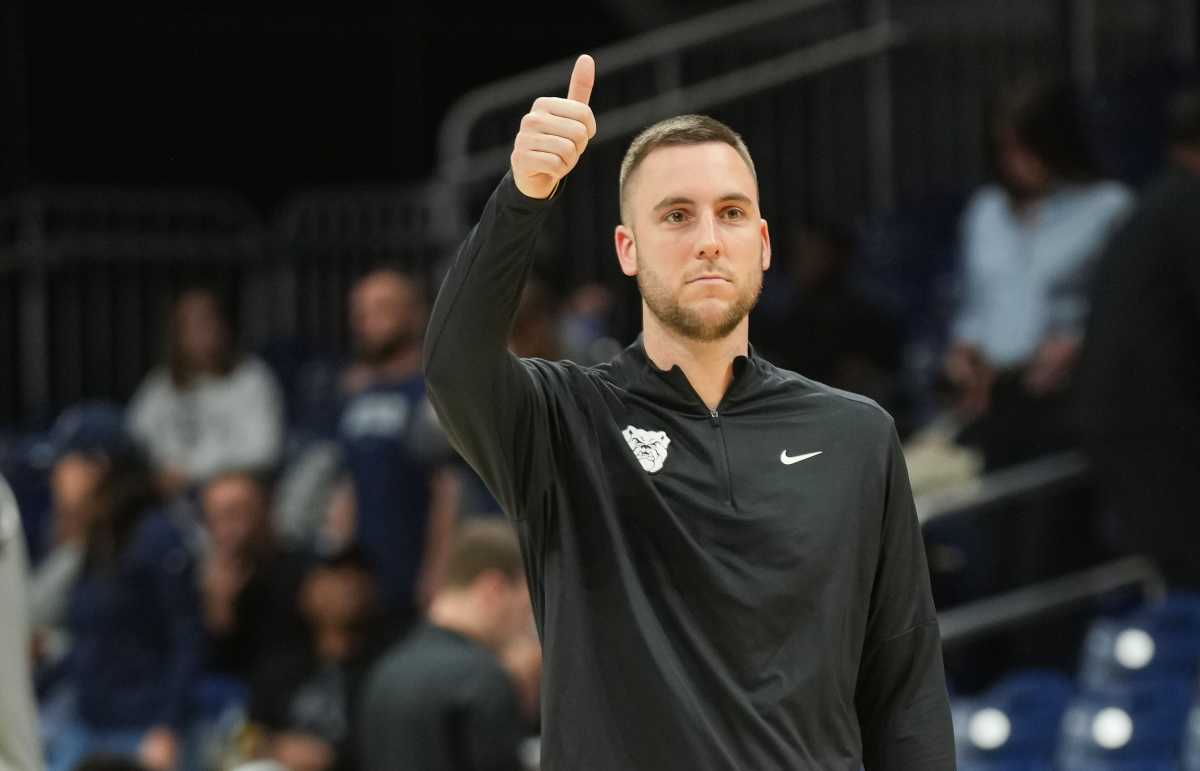 Butler Bulldogs assistant coach Connor McCaffery.