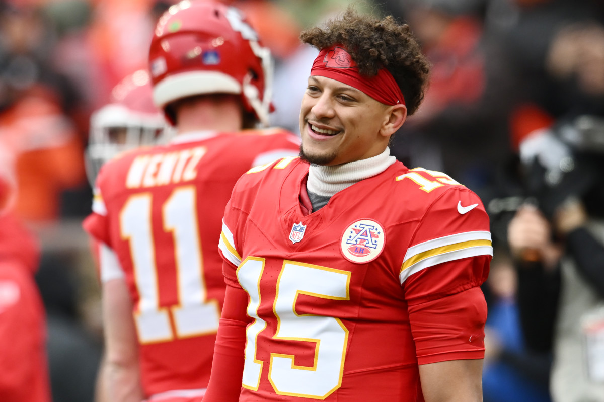 Kansas City Chiefs quarterback Patrick Mahomes 