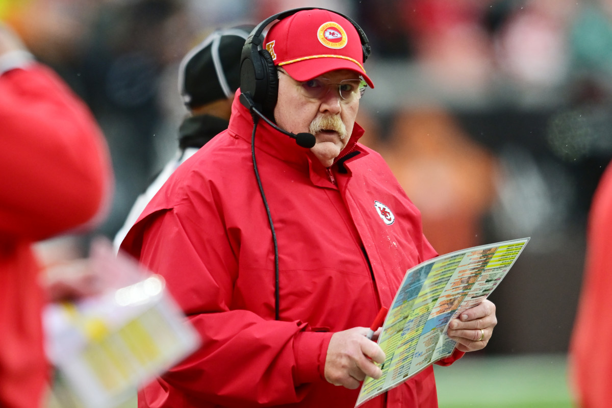 Chiefs head coach Andy Reid.