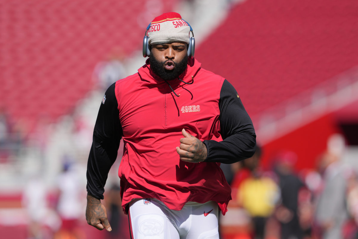 San Francisco 49ers offensive tackle Trent Williams