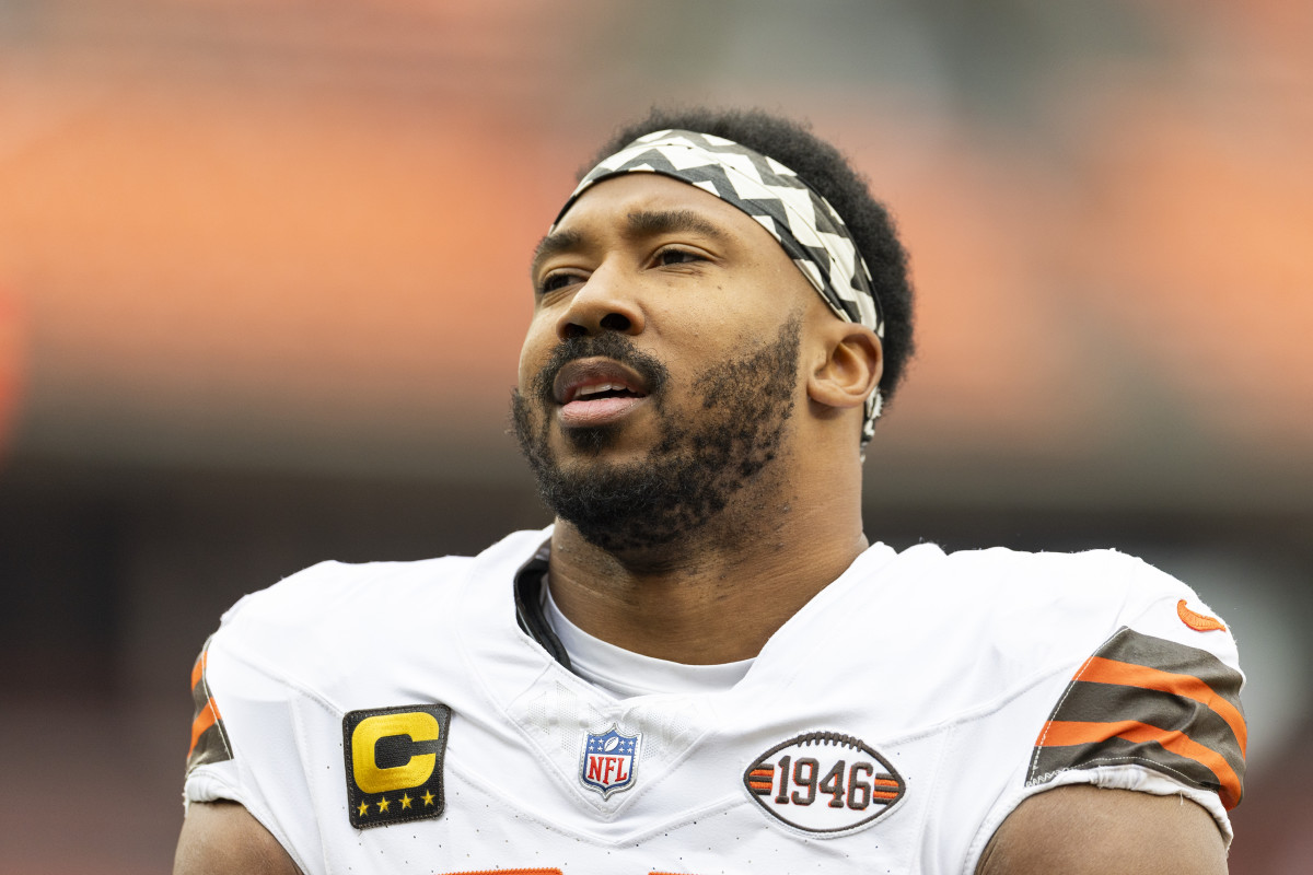 Browns General Manager's Blunt Response to Myles Garrett Trade Resurfaces - Athlon Sports