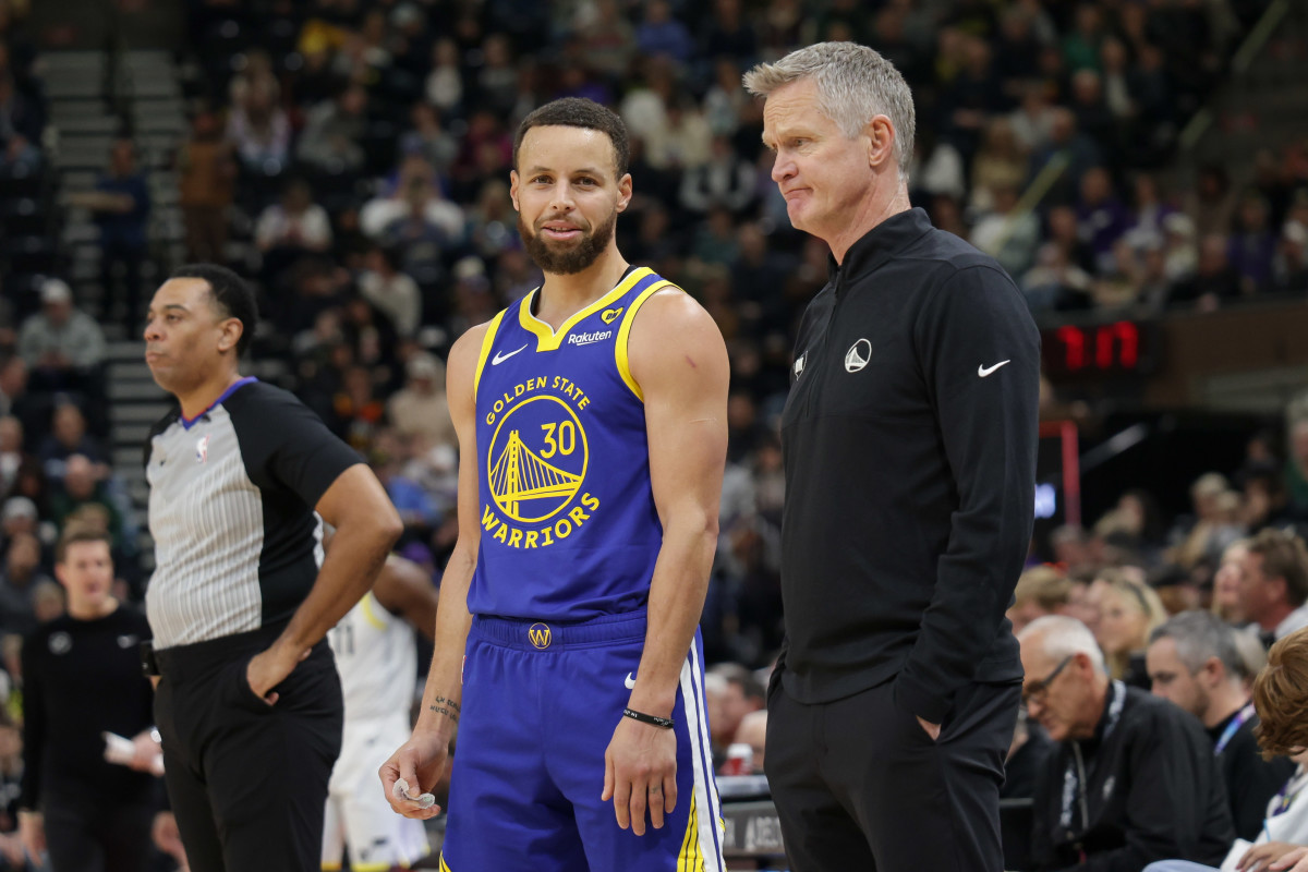 Warriors Coach Steve Kerr Does Not Hold Back on Steph Curry's Performance vs. Rockets - Athlon Sports