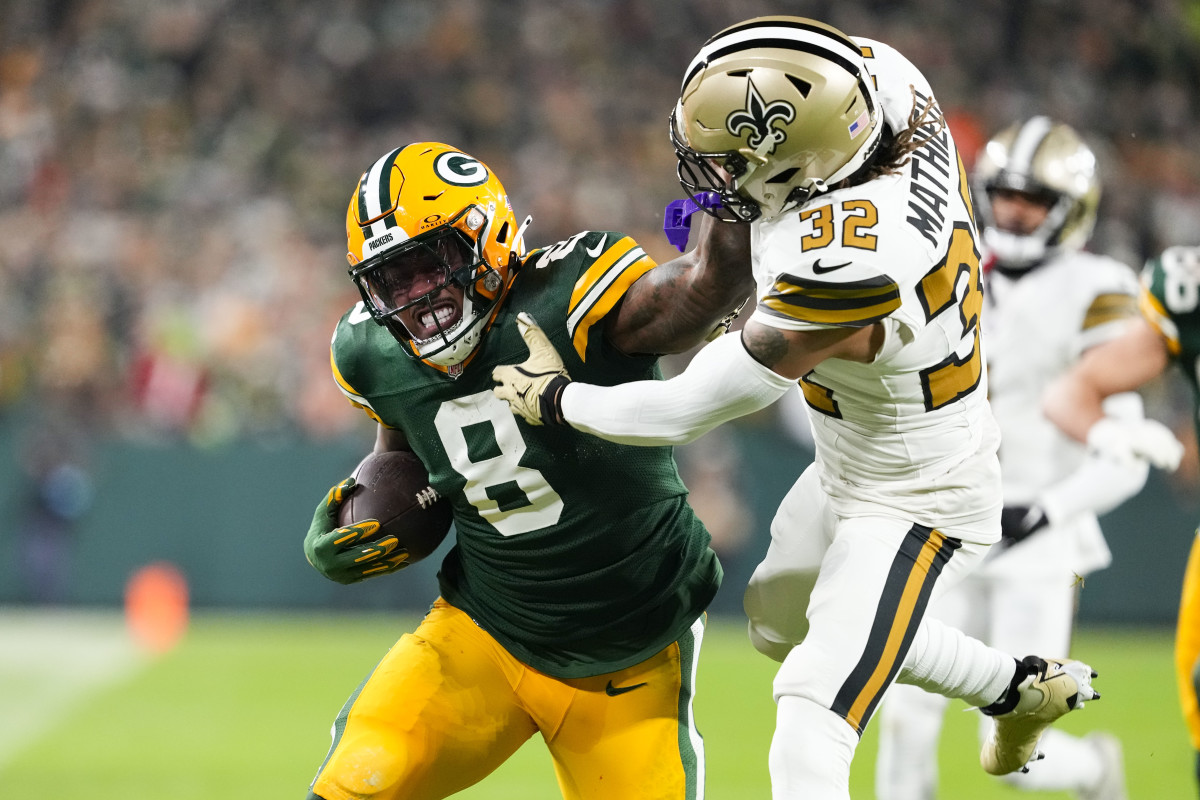 NFL Makes Josh Jacobs Announcement During Saints-Packers Game - Athlon ...