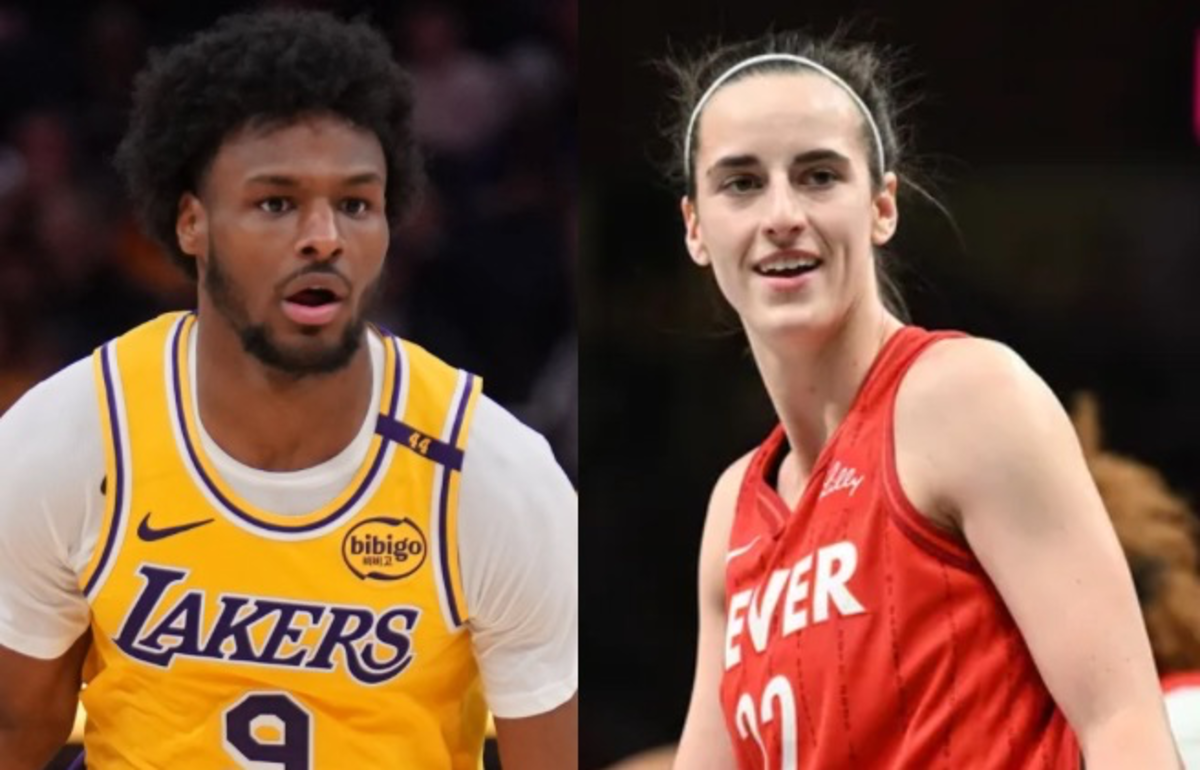 Los Angeles Lakers Bronny James Would Destroy Caitlin Clark 1-on-1 Hoops  Claims NBA Champion - Athlon Sports