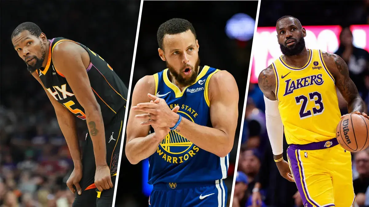 LeBron James Stephen Curry and Kevin Durant Build Their Perfect NBA Player Athlon Sports