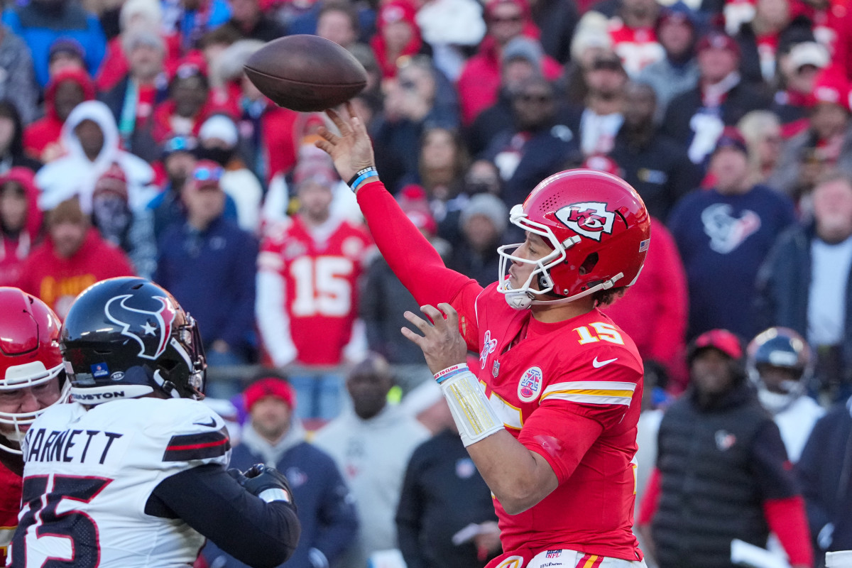 Kansas City Chiefs quarterback Patrick Mahomes