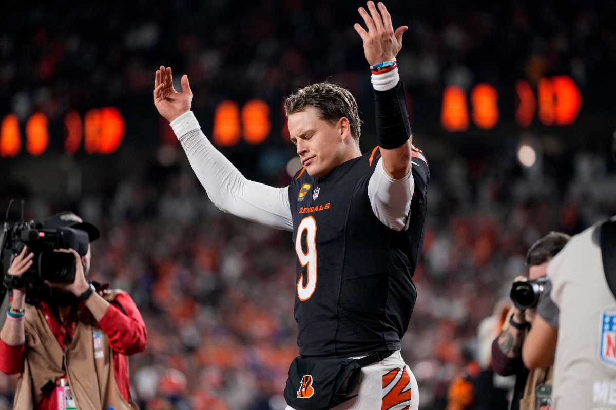 New Video of Joe Burrow After Epic Bengals Win Turning Heads - Athlon Sports