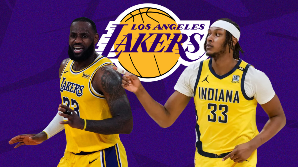 Myles Turner And LeBron James Lakers