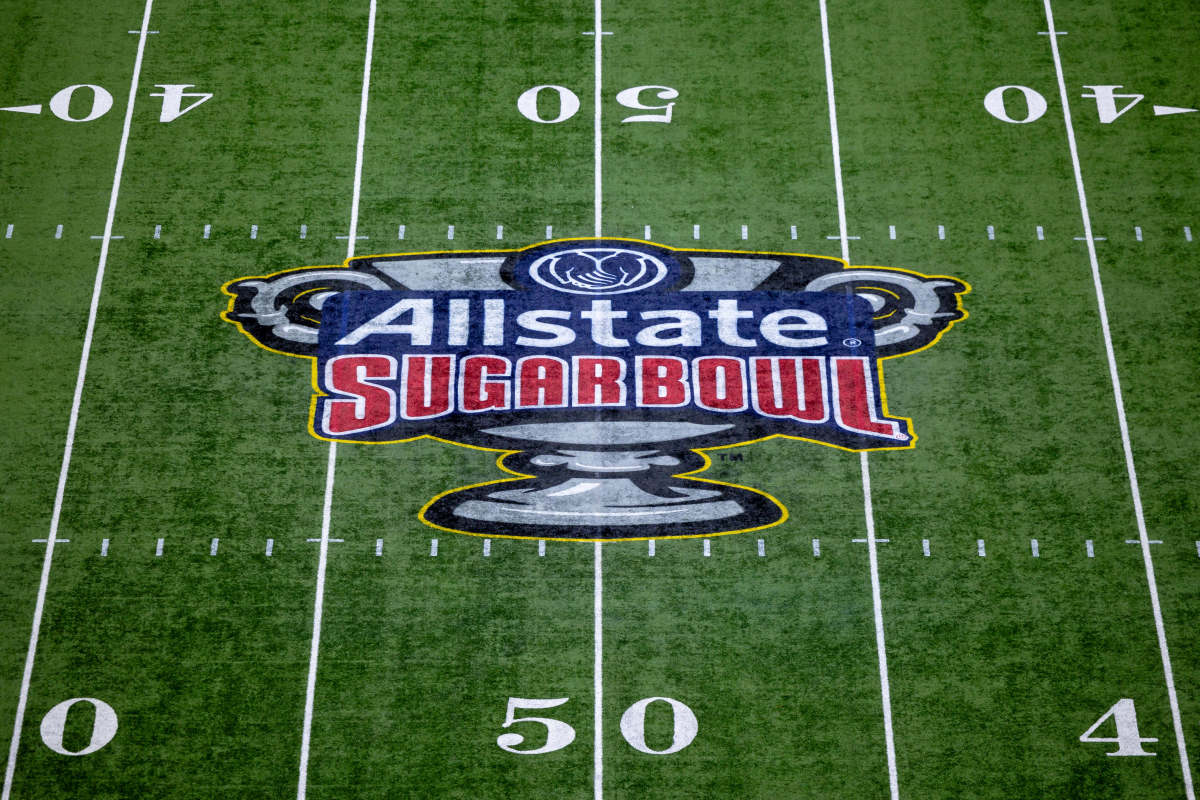 A general view of the 2024 Sugar Bowl.