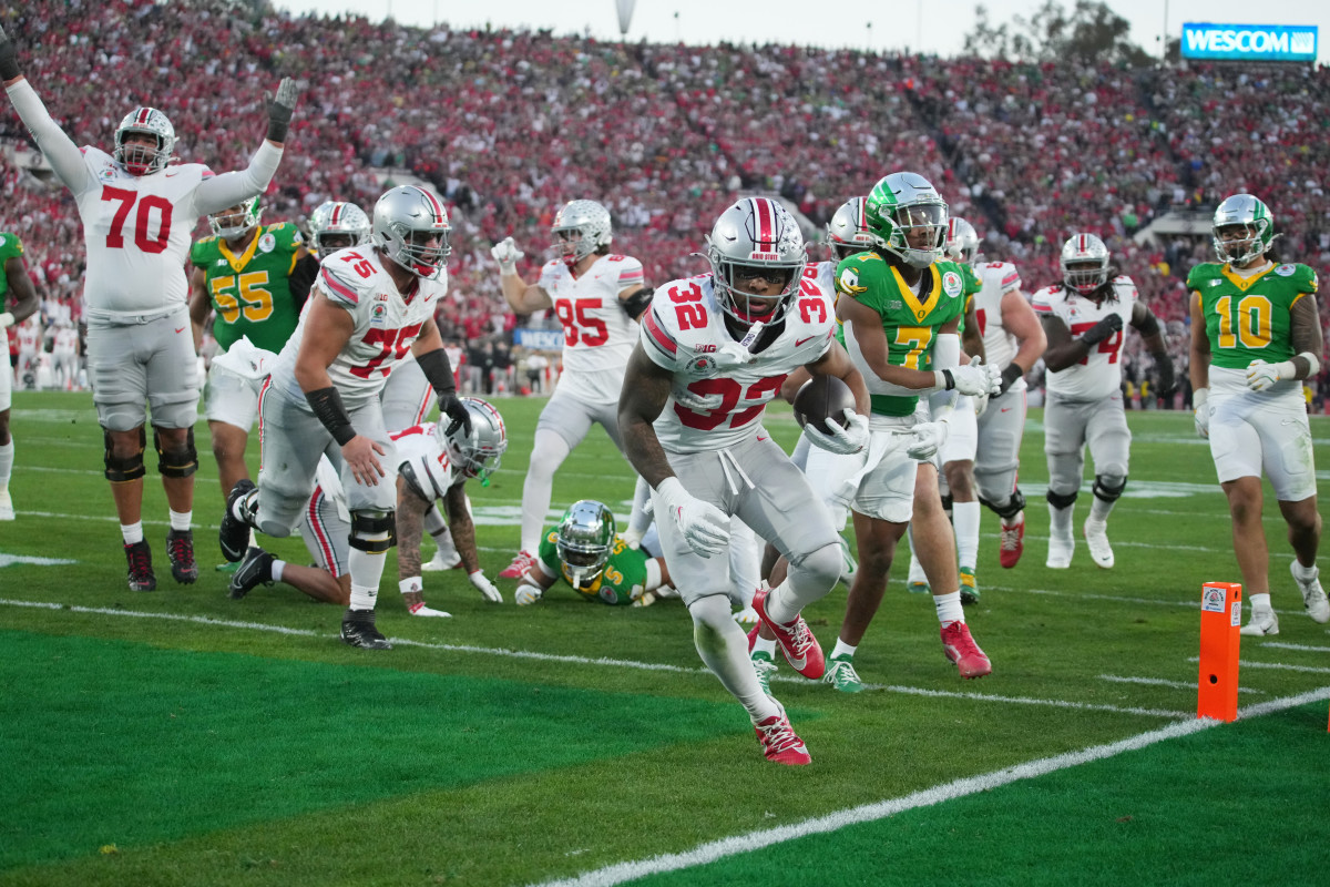 Big Ten Makes TreVeyon Henderson Announcement After Ohio State-Oregon Game - Athlon Sports