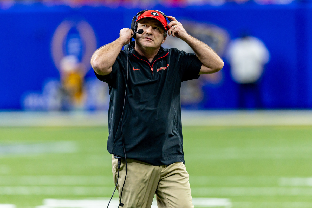 Georgia Bulldogs head coach Kirby Smart